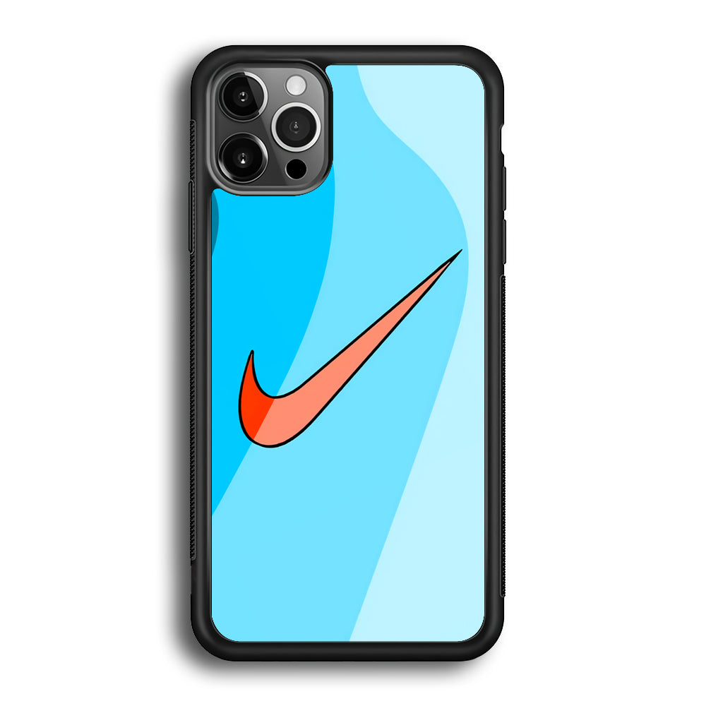 Nike Layer Blue Gradation iPhone 12 Pro Max Case