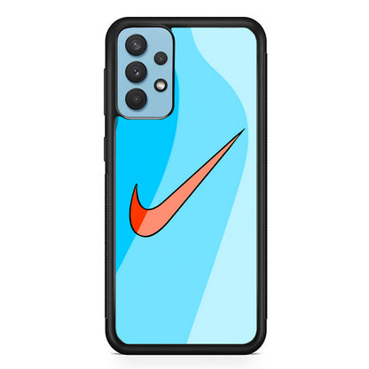 Nike Layer Blue Gradation Samsung Galaxy A32 Case
