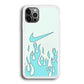 Nike Logo Fire Blue iPhone 12 Pro Max Case