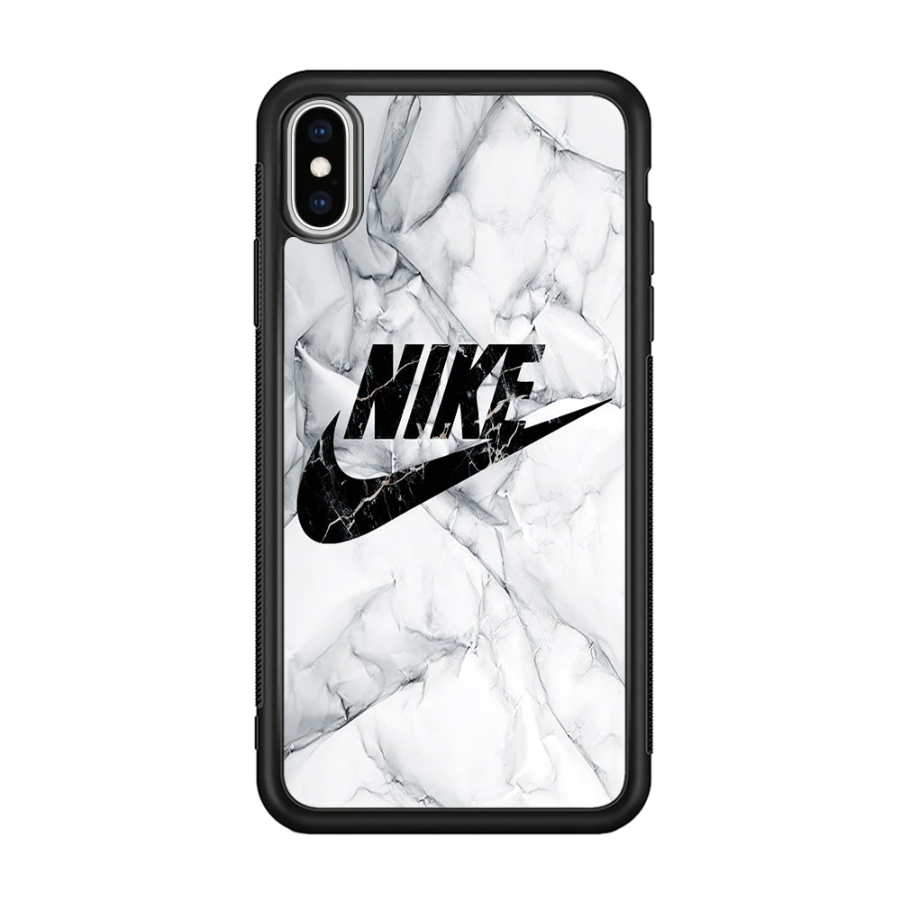 Nike Marble Double Layer iPhone Xs Max Case