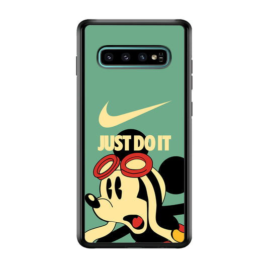 Nike Mickey Shocked Momment Samsung Galaxy S10 Case