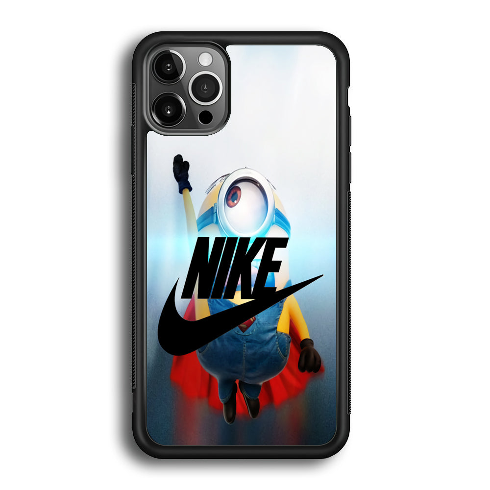 Nike Minions Superman Cosplay iPhone 12 Pro Max Case
