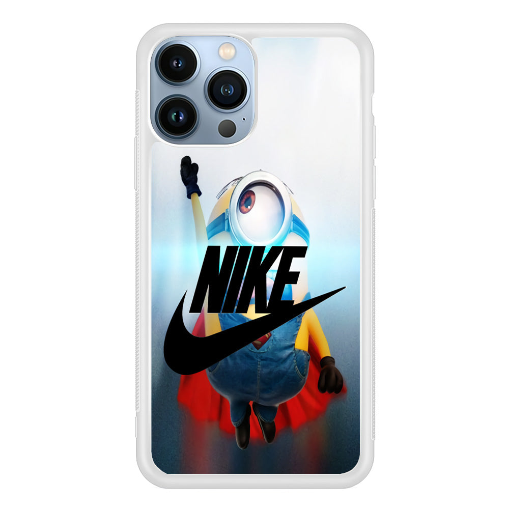 Nike Minions Superman Cosplay iPhone 13 Pro Case