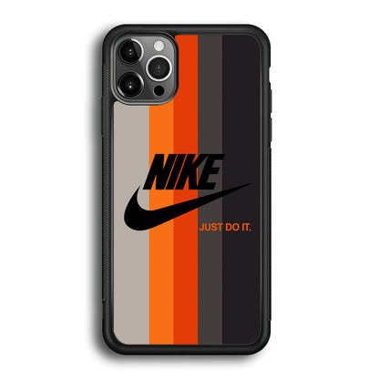 Nike Orange Line iPhone 12 Pro Max Case