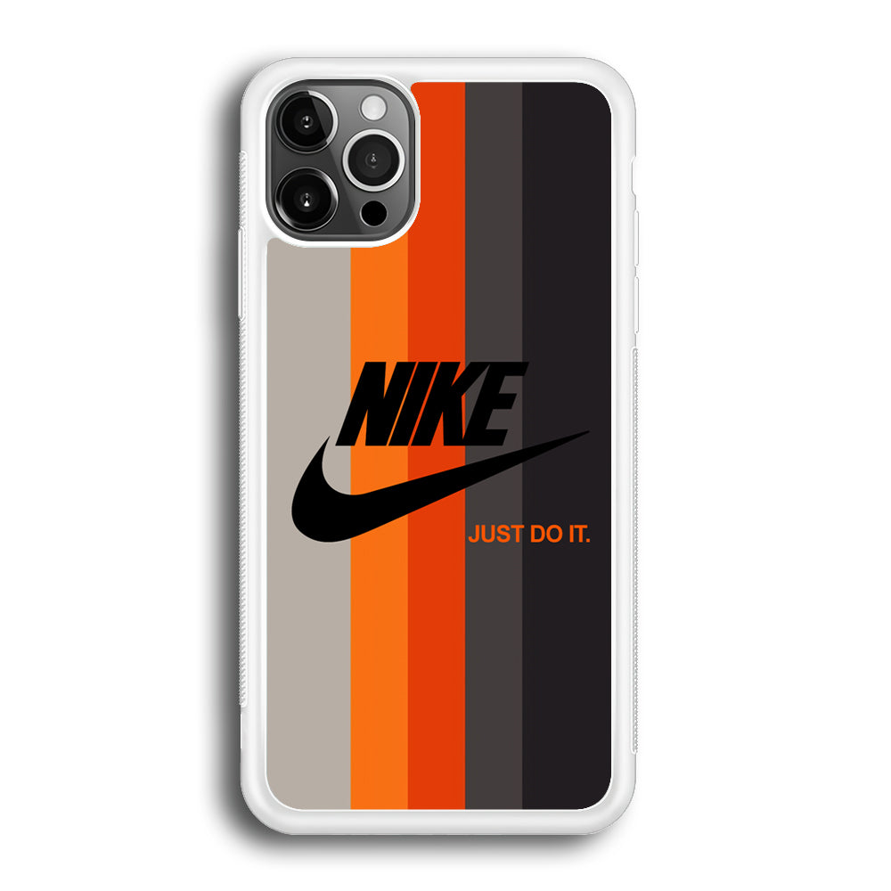 Nike Orange Line iPhone 12 Pro Max Case