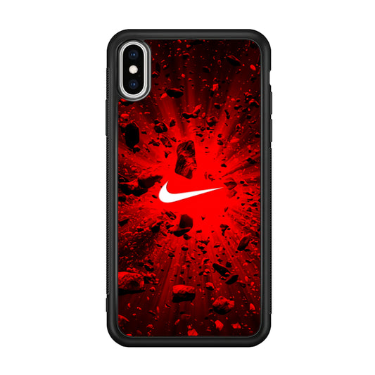 Nike Red Meteor iPhone XS Case