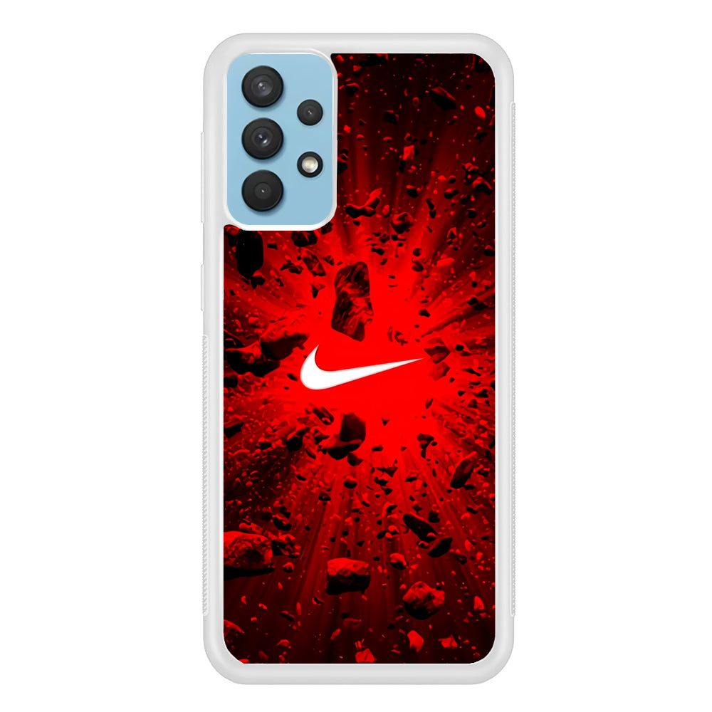 Nike Red Meteor Samsung Galaxy A32 Case