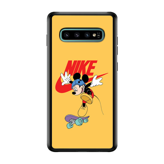Nike Skate Mickey Samsung Galaxy S10 Case