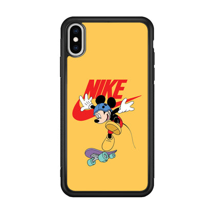 Nike Skate Mickey iPhone XS Case