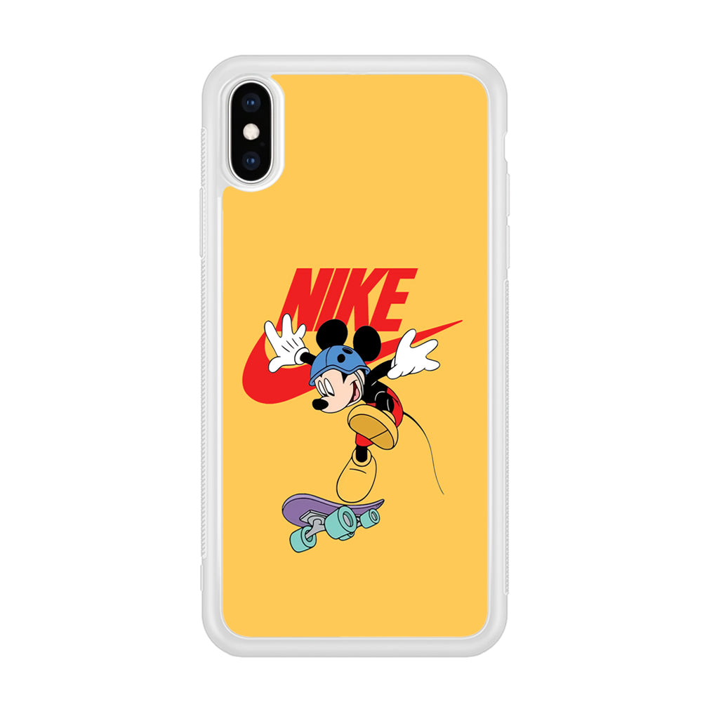Nike Skate Mickey iPhone X Case