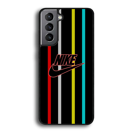 Nike Stripe Four Colour Samsung Galaxy S21 Plus Case - Ezzystore