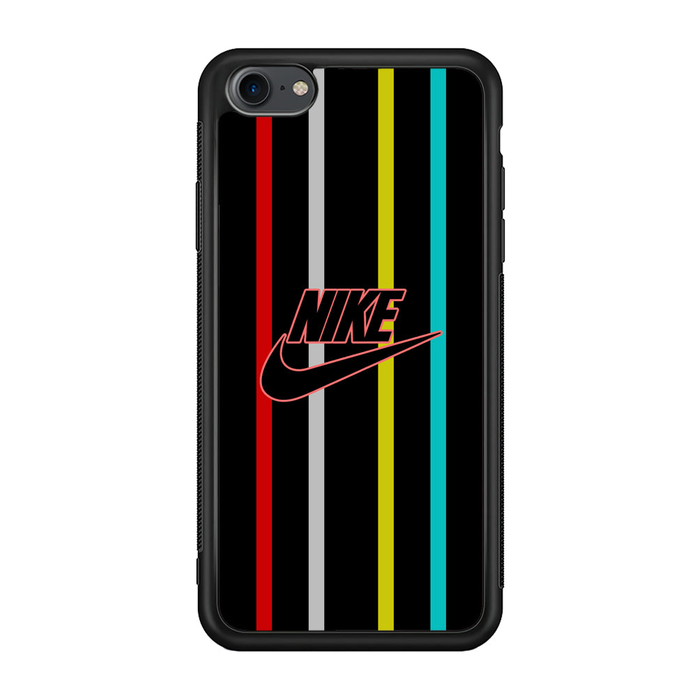 Nike Stripe Four Colour iPhone 8 Case