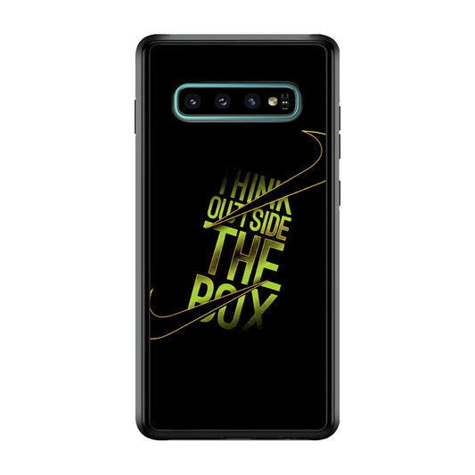 Nike Think Outside The Box Samsung Galaxy S10 Case