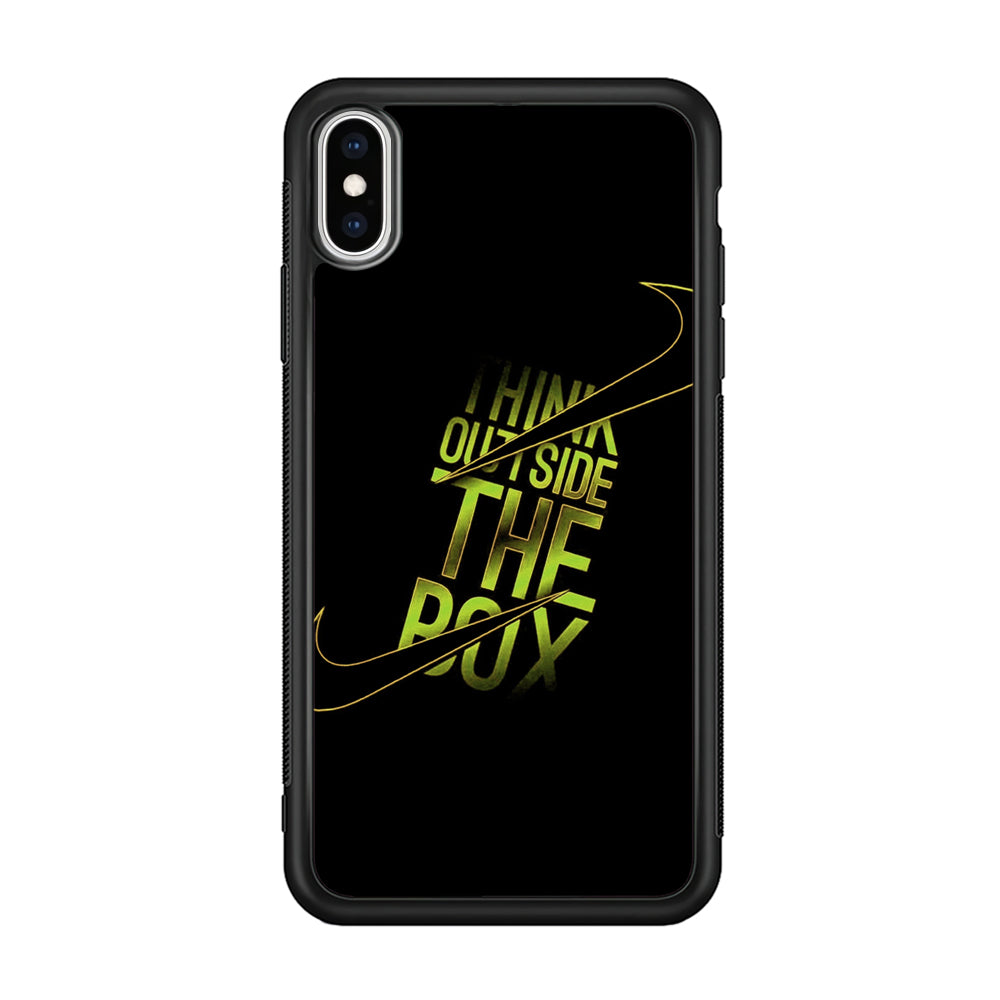Nike Think Outside The Box iPhone Xs Max Case