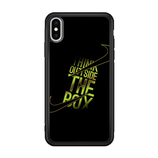 Nike Think Outside The Box iPhone X Case