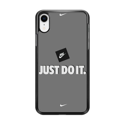 Nike Word Grey iPhone XR Case