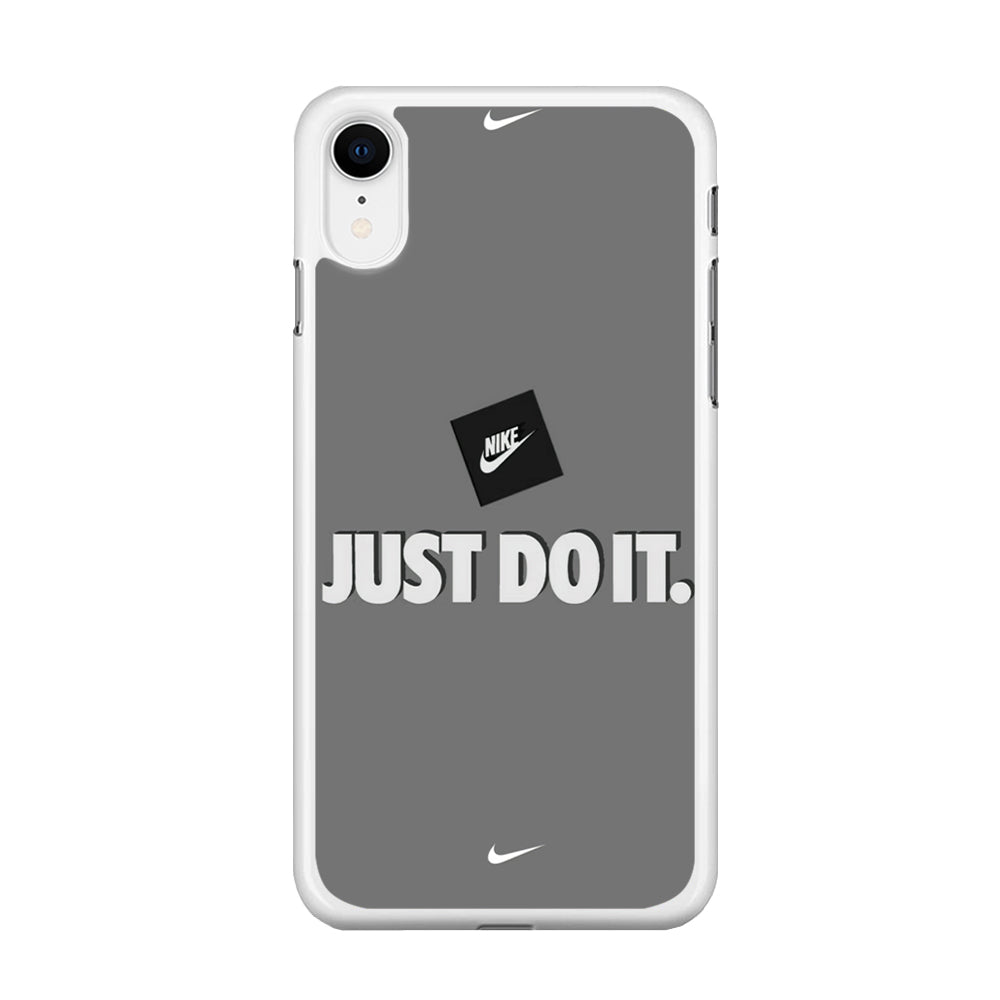 Nike Word Grey iPhone XR Case