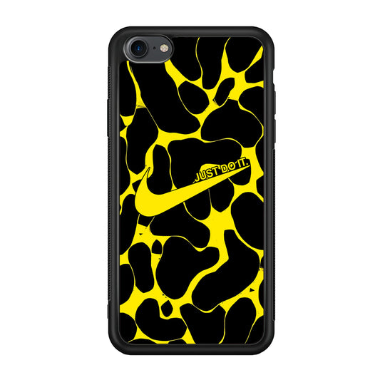 Nike Yellow Pattern Just Do It iPhone 7 Case