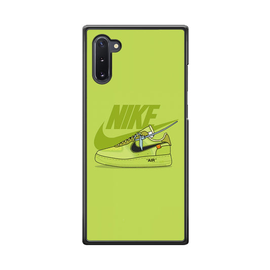 Nike Air Lime Green Samsung Galaxy Note 10 Case