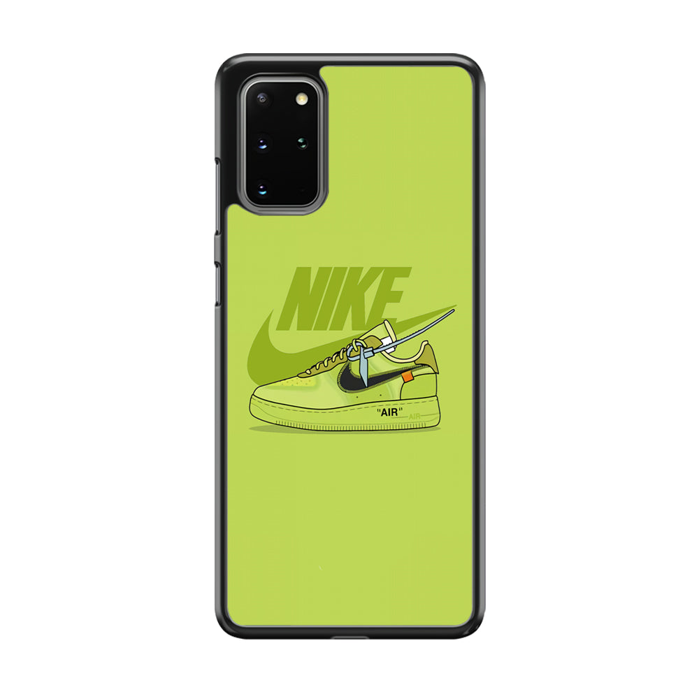 Nike Air Lime Green Samsung Galaxy S20 Plus Case