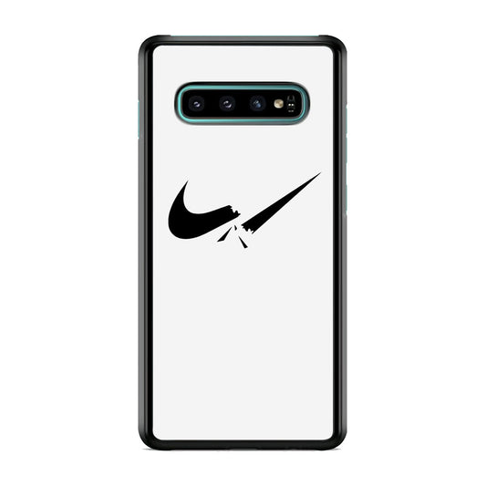 Nike Broken Logo Samsung Galaxy S10 Case