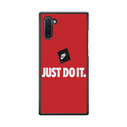 Nike Just do It Candy Red  Samsung Galaxy Note 10 Case