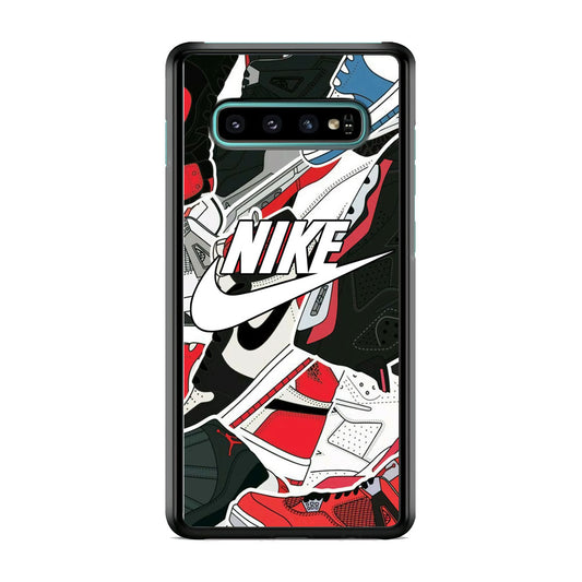 Nike Logo Shoes Samsung Galaxy S10 Case