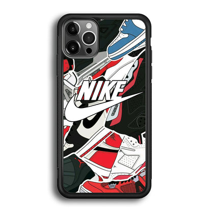 Nike Logo Shoes iPhone 12 Pro Max Case