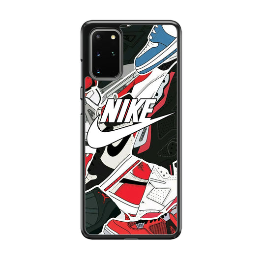 Nike Logo Shoes Samsung Galaxy S20 Plus Case