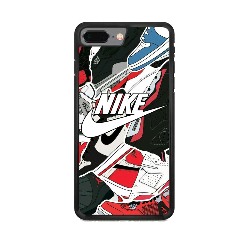 Nike Logo Shoes iPhone 8 Plus Case