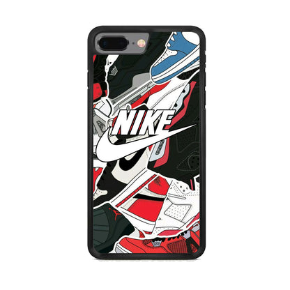 Nike Logo Shoes iPhone 8 Plus Case