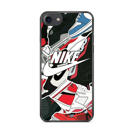 Nike Logo Shoes iPhone 8 Case