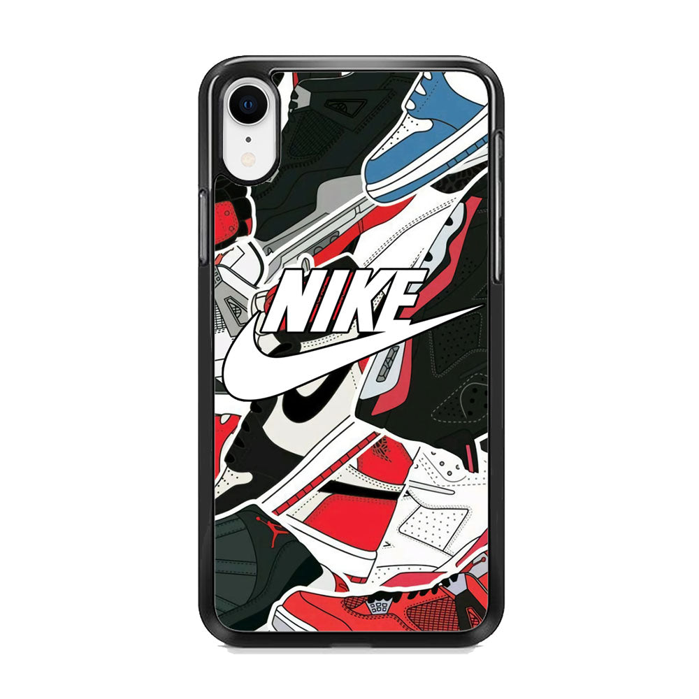 Nike Logo Shoes iPhone XR Case