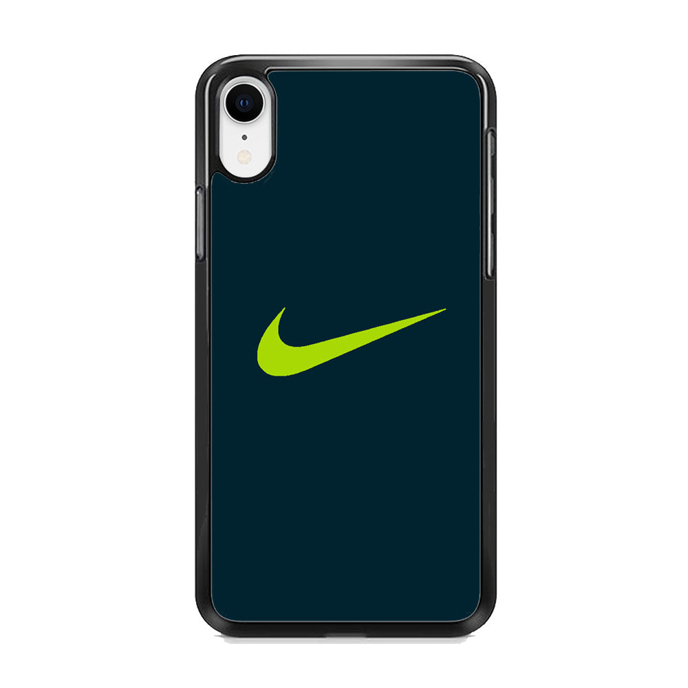 Nike Navy Green iPhone XR Case
