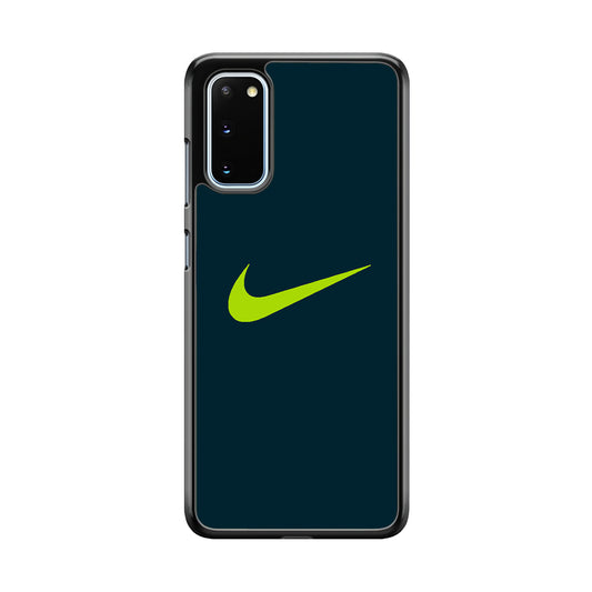 Nike Navy Green Samsung Galaxy S20 Case