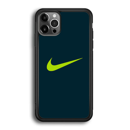 Nike Navy Green iPhone 12 Pro Max Case