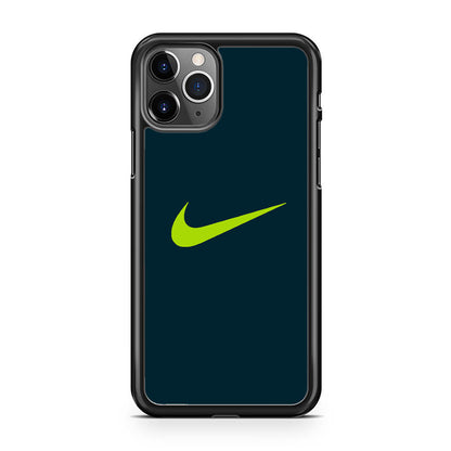 Nike Navy Green iPhone 11 Pro Case