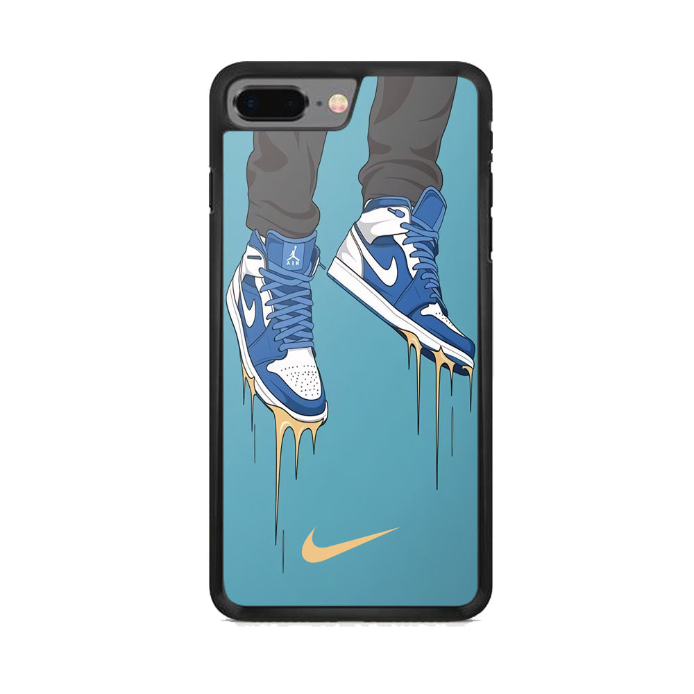 Nike Shoes Blue Outfit  iPhone 8 Plus Case