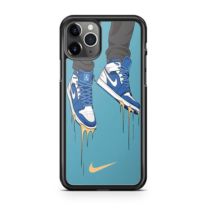 Nike Shoes Blue Outfit iPhone 11 Pro Max Case