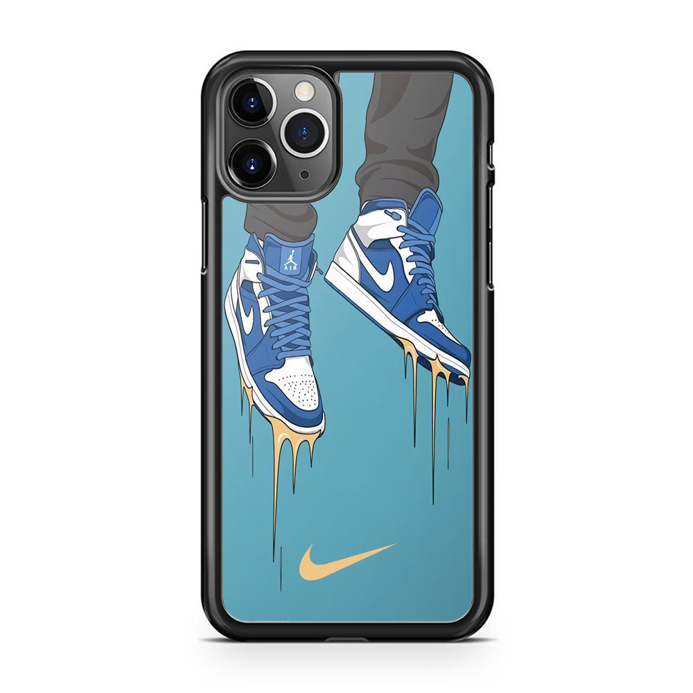 Nike Shoes Blue Outfit iPhone 11 Pro Case