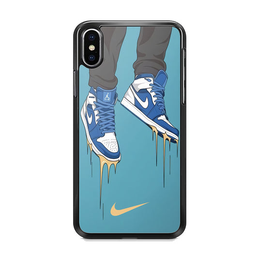 Nike Shoes Blue Outfit iPhone Xs Max Case