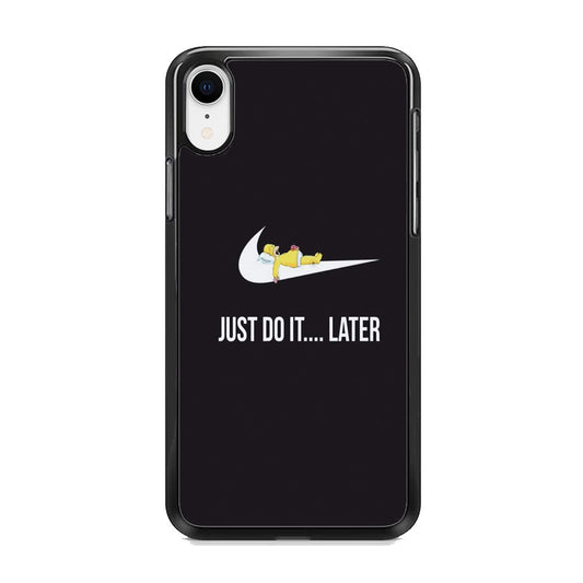 Nike Sipson Meme Lazy iPhone XR Case