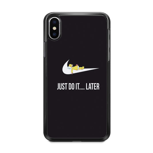 Nike Sipson Meme Lazy iPhone Xs Max Case