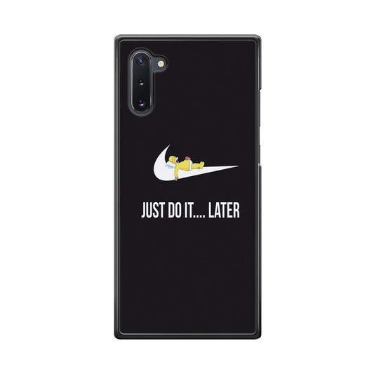 Nike Sipson Meme Lazy Samsung Galaxy Note 10 Case