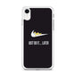 Nike Sipson Meme Lazy iPhone XR Case