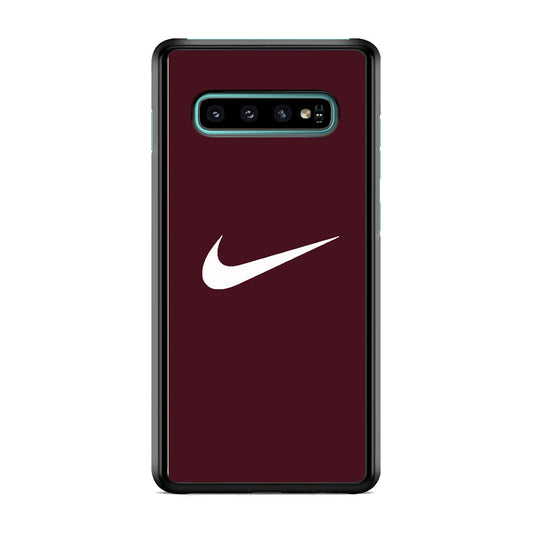 Nike Violete White Samsung Galaxy S10 Case
