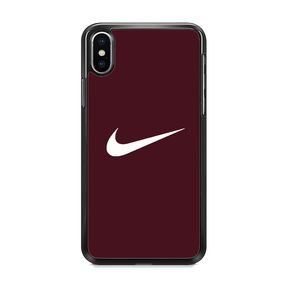 Nike Violete White iPhone X Case