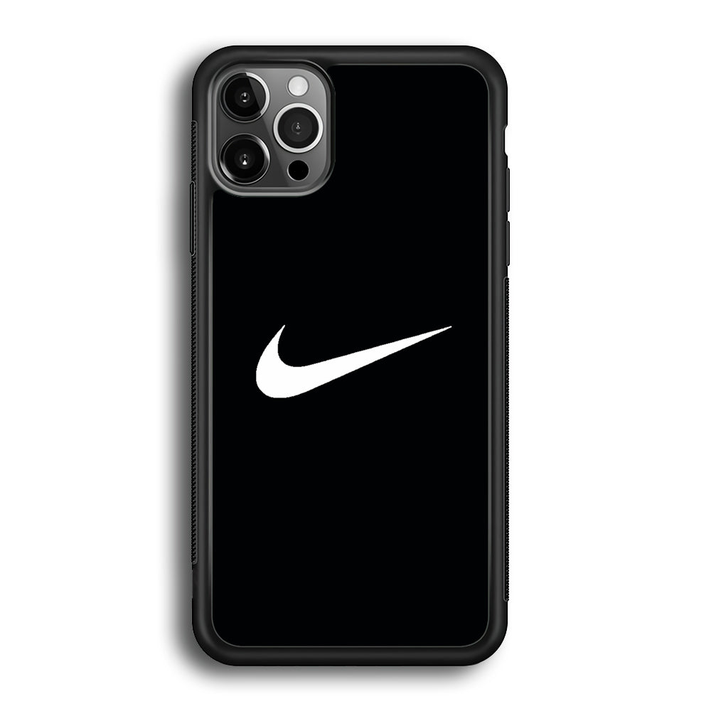 Nike White Logo iPhone 12 Pro Max Case