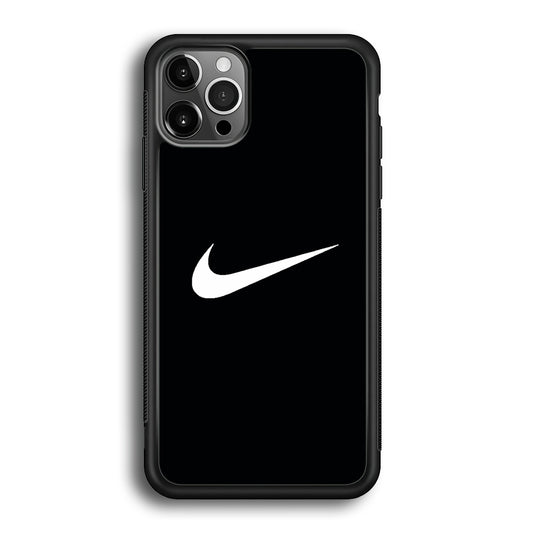 Nike White Logo iPhone 12 Pro Max Case