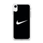 Nike White Logo iPhone XR Case